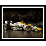 Williams Fw09b F1 1984 Laffite Cuadro Enmarcado 45x30cm