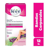 Bandas Depilatorias Corporales Piel Normal Veet X12 U