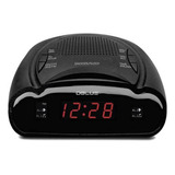 Radio Reloj Despertador Digital Alarma Dazul Negro Dismac 