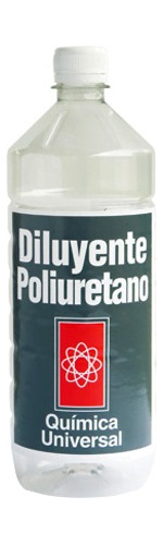 Diluyente Poliuretano Botella 1 Litro Quimica Universal