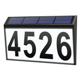 Números De Casa Energía Solar  Números De Casa Exter...