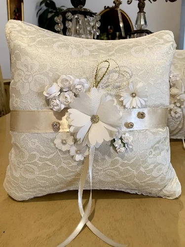 Set Dos Cojines Para Boda