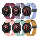 6 Correa Para Samsung Galaxy Watch 4 5 6 Classic 5pro / 20mm