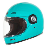 Casco Full Face Retro Torc T-1 Robin Egg Blue