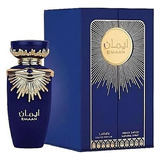 Emaan Edo Lattice 100 Ml Perfume Arabe 100% Original Lacrado Com Nota Fiscal Para Homens Extremamente Finos E Elegantes