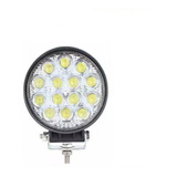 Faro Auxiliar Reflector 4x4 Led Off Road 14 Led 42w Redondo