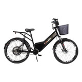 Bicicleta Elétrica Duos Confort Full 800w 48v 15ah, Preta