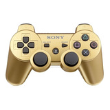 Control Joystick Inalámbrico Sony Playstation Dualshock 3 Gold