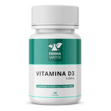 Vitamina D3 5.000ui 60cápsulas Sabor Sem Sabor