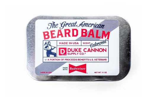 Duke Cannon Supply Co. Gran Bálsamo Americano Para Barba, Pe