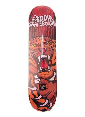 Exodia Skateboards - Tigre Furia | Tabla Con Lija..!