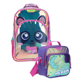 Mochila Niña Chenson Happy Girl  Buho Primaria Original