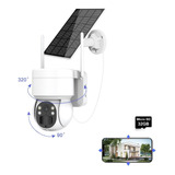 Camara De Seguridad Solar Wifi Hd 1080p Para Exteriores