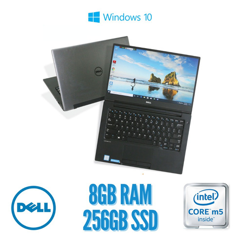 Notebook Dell Latitude 7370 - Core M5-6y57 8gb 256ssd - W10