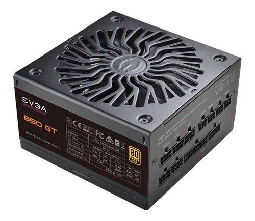 Fuente De Poder Evga Supernova 850 Gt 80 Plus Gold 850w Color Negro