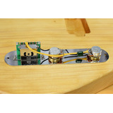 Parte Elétrica Guitarra Telecaster Control Plate Cromo (02)