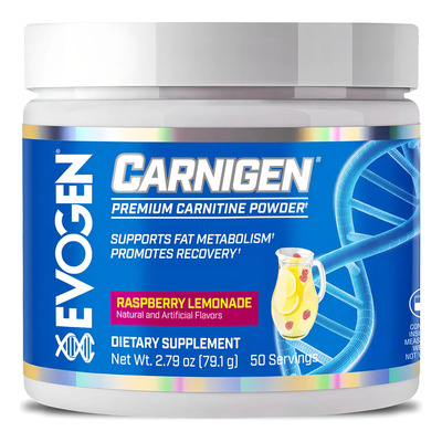 Evogen Carnigen 50 Servicios Sabor Raspberry Lemonade | MercadoLibre