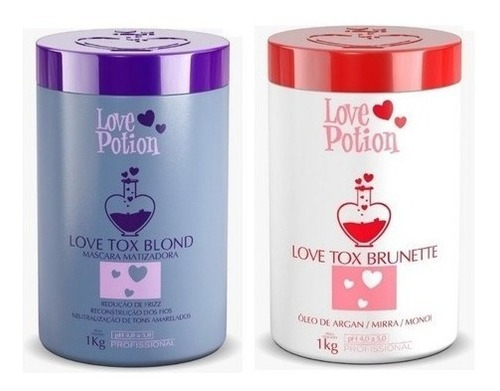 B-tox Brunette + B-tox Matizador Love Potion(2×1 Kg)