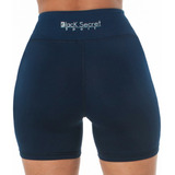 Leggins Biker Short Mujer Fitness Poliéster Blacksecretsport