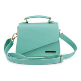 Bolsa Pequena Feminina De Mao E Transversal Mini Bag Cor Verde