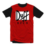 Camiseta/camisa Duff Beer - Os Simpsons Cerveja Duff Homer 