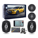 Stereo Auto 2 Din Pantalla 7 Tactil 4 Parlantes 16cm 6x9!