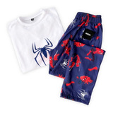 Pijama Nene Manga Corta Pantalon Largo Spiderman Sheep Sh317