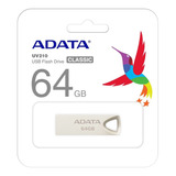 Memoria Usb Adata Uv210 64gb Usb 2.0 Metálica Auv210-64g-rgd