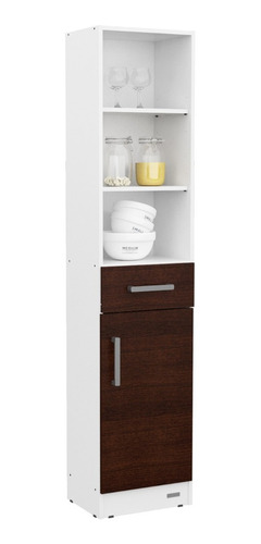 Mueble Cocina Organizador Despensero Melamina Puerta + Cajón