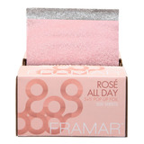 Papel Aluminio Rose All Day - Framar 500 Hojas Precortadas