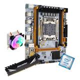 Kit Gamer Placa Mãe X99 Qiyida Ed4 Xeon E5 2680 V4 1x16gb Co