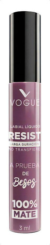 Labial Líquido Resist Apruebadebesos Tono Mistica Vogue Mistica Gloss