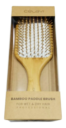 Cepillo De Bambú Cuadrado Cerdas Suaves Celavi