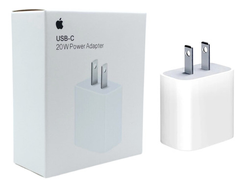 Adaptador De Corriente Usb-c De 20 W Compatible Con iPhone