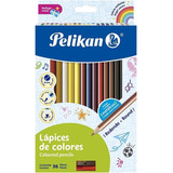 Colores Pelikan 30330302 De Madera Con 36pzas De 4mm /vc