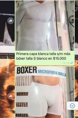 Pack De Primera Capa Con Boxer Marca Baziani