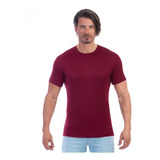 Playera Manga Corta Hombre Lisa, C/redondo Slim Fit - Basic 