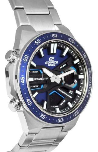 Reloj De Hombre Casio Edifice Anadigi 25% Off + Regalo !