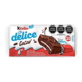 Kinder Delice Pastelito De Chocolate Cacao 10pz 390g