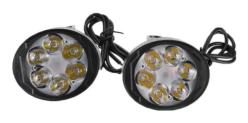 2x1 Exploradoras  6 Led 12v 3000lm Base Espejo