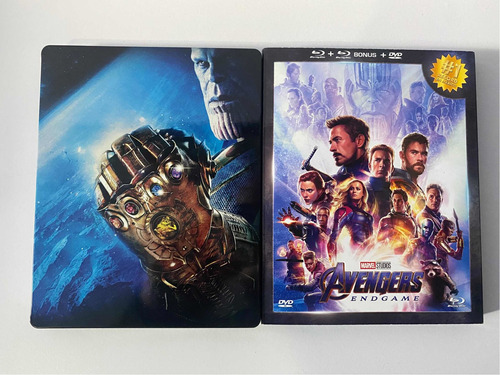Avengers Endgame & Infinity War Blu-ray