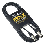 Cable Microfono Xlr - Xlr Balanceado 6m Western