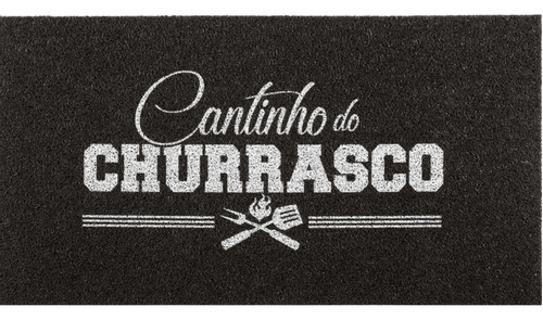 Tapete Capacho Vinil Churrasqueira Churrasco Grill Kapazi