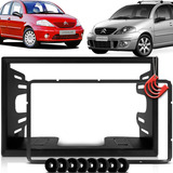 Moldura 2 Din Multimidia Dvd Mp5 Chinês Citroen C3 2007 2008