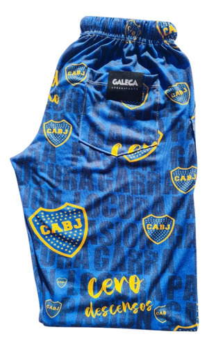 Pantalon Unisex Pijama De Boca Juniors Modal Premium Galeca