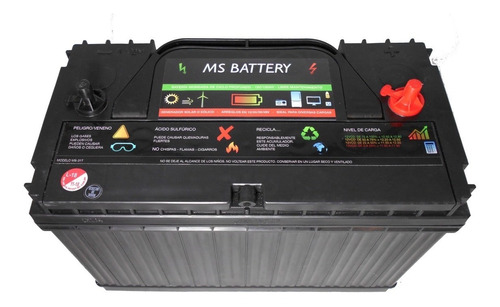 Bateria Solar 120ah 12v Ms-battery Lth Cale Panel Deep Cycle