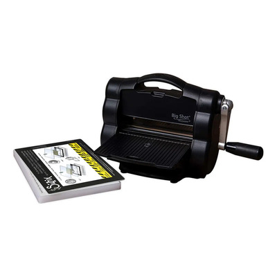 Máquina Troqueladora Sizzix Big Shot Manual Plegable Negra 15cm | Envío gratis