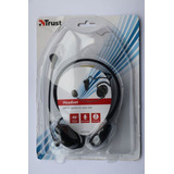 Auricular Trust Cinto Headset Pc Cable 1.8m 