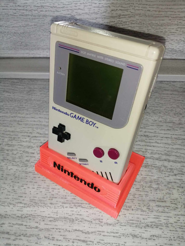 Game Boy Cassic O Dmg Tabique Base Exhibidor 