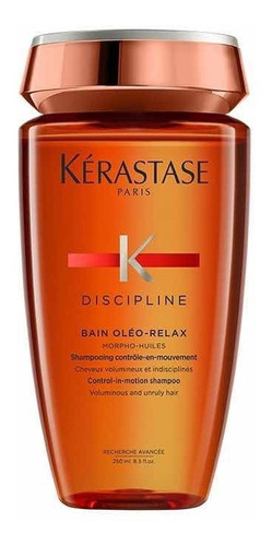  Shampoo Kérastase Discipline Bain Oléo-relax Hidratación Anti Frizz 250 Ml